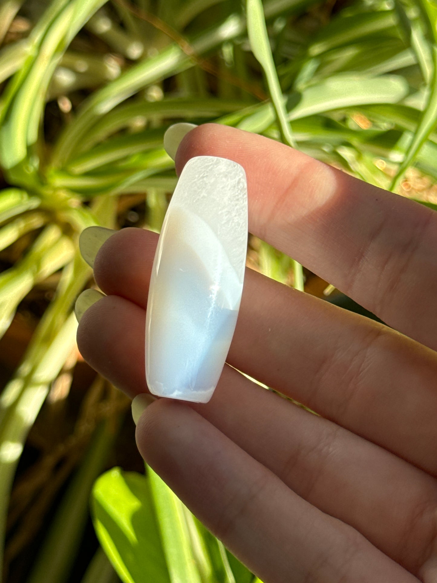 Unique Blue Lace Agate Carving