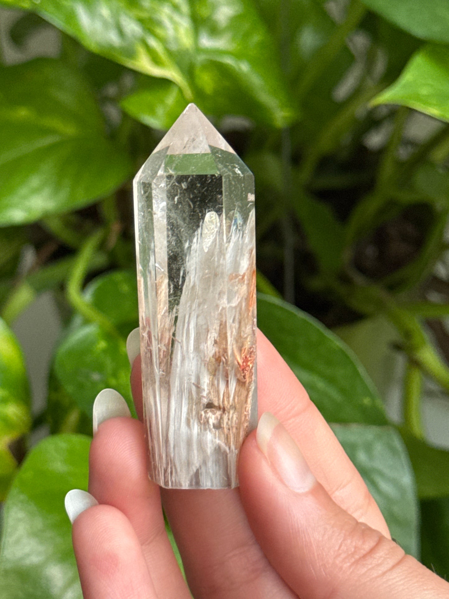 Amphibole Quartz Tower | You Pick