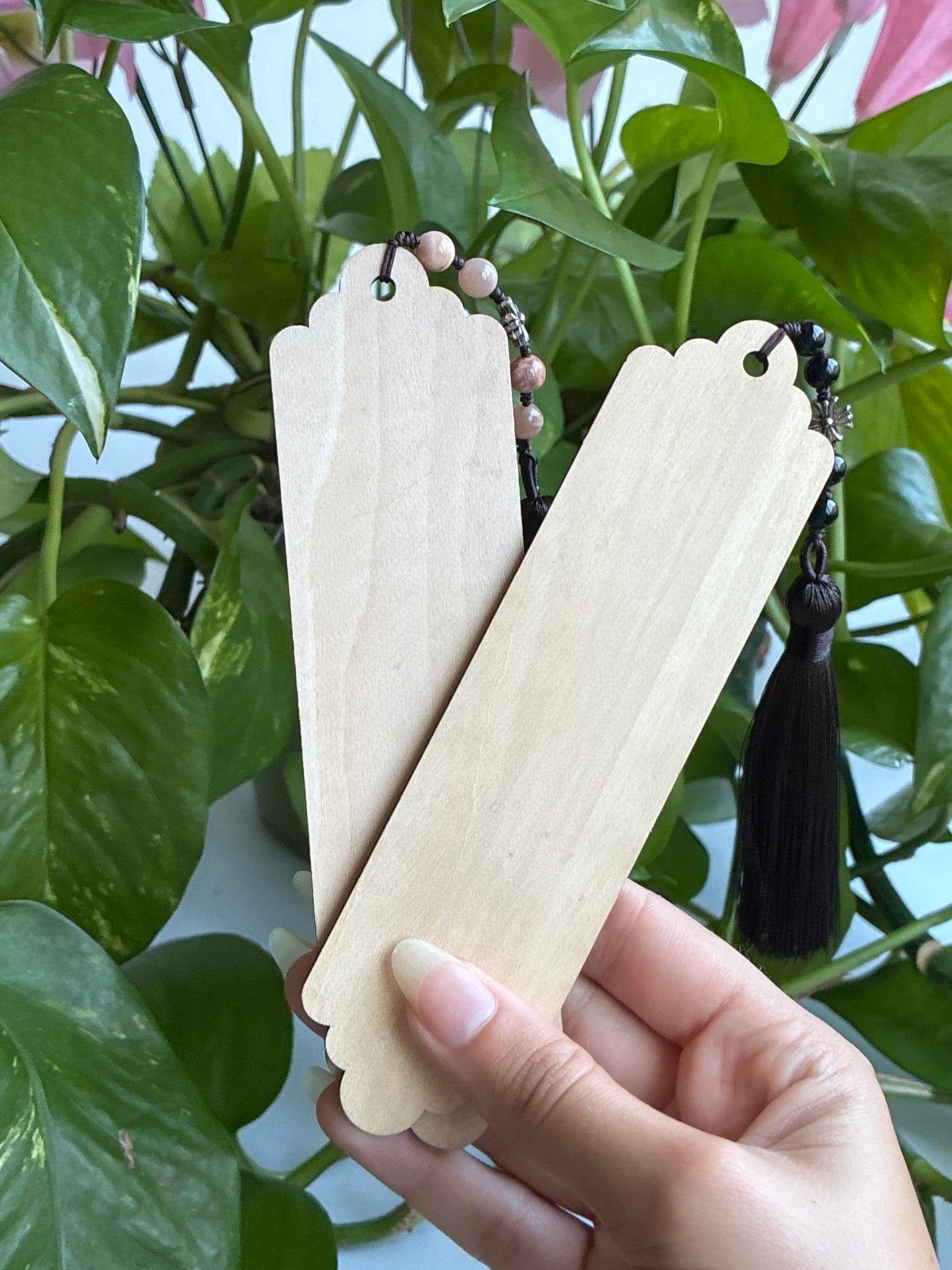 Black Seeing Eye Wood Bookmark | You Pick Material