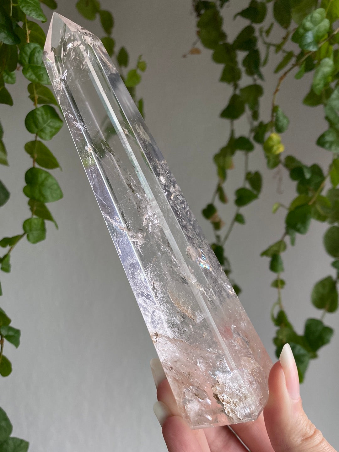 Clear Quartz Obelisk A