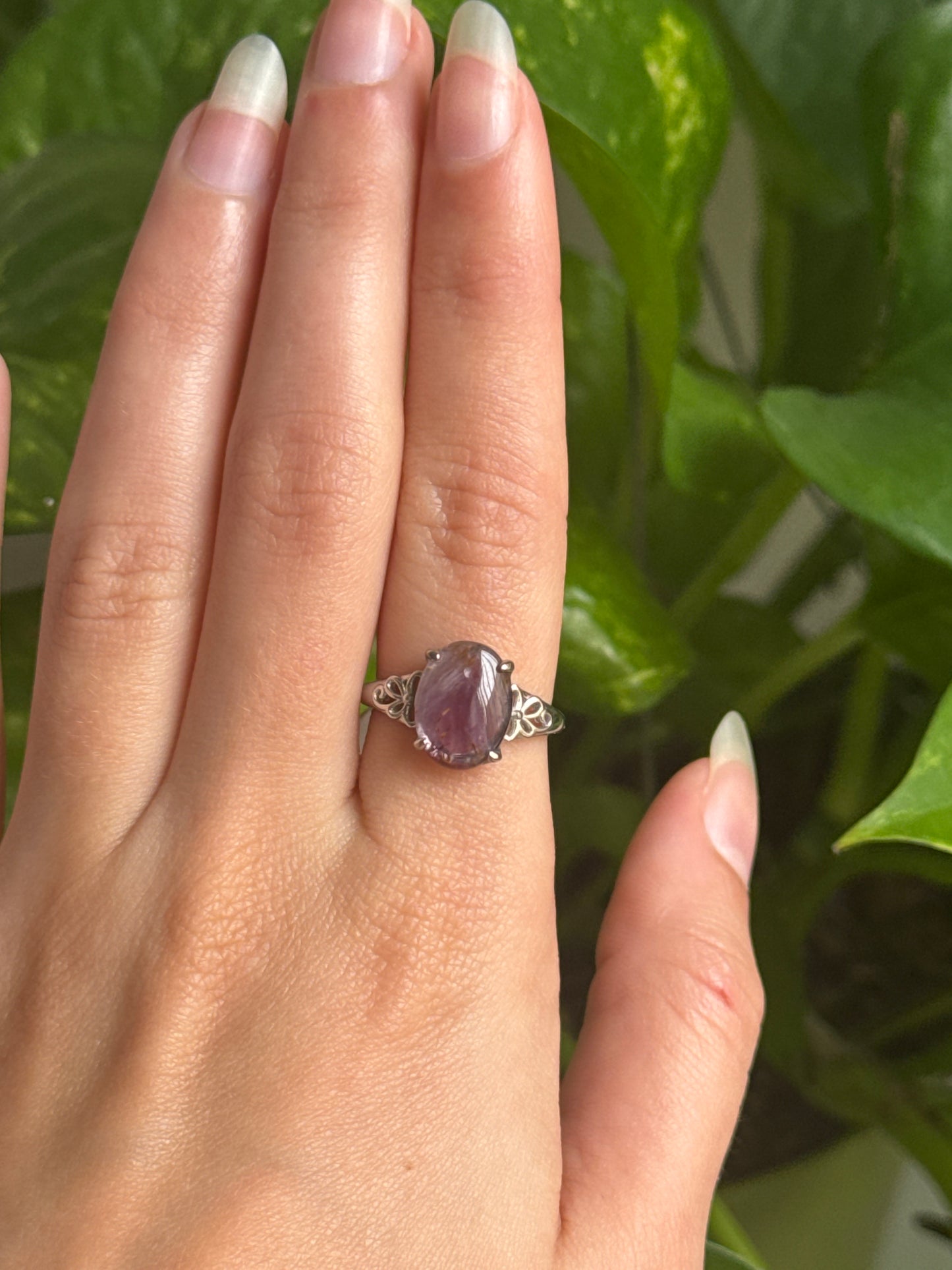 Super Seven Adjustable Ring