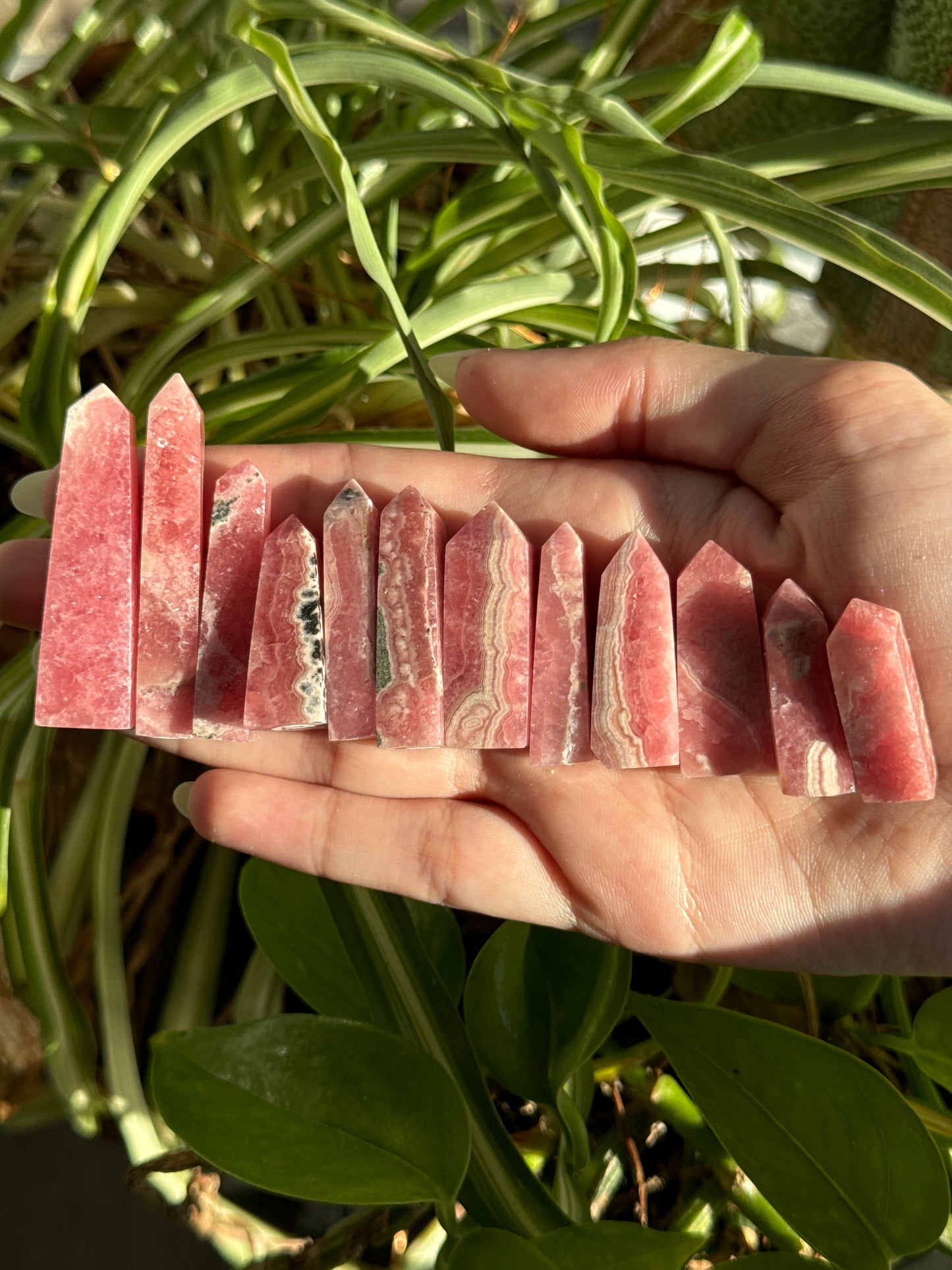 Rhodochrosite Mini Towers Batch 1