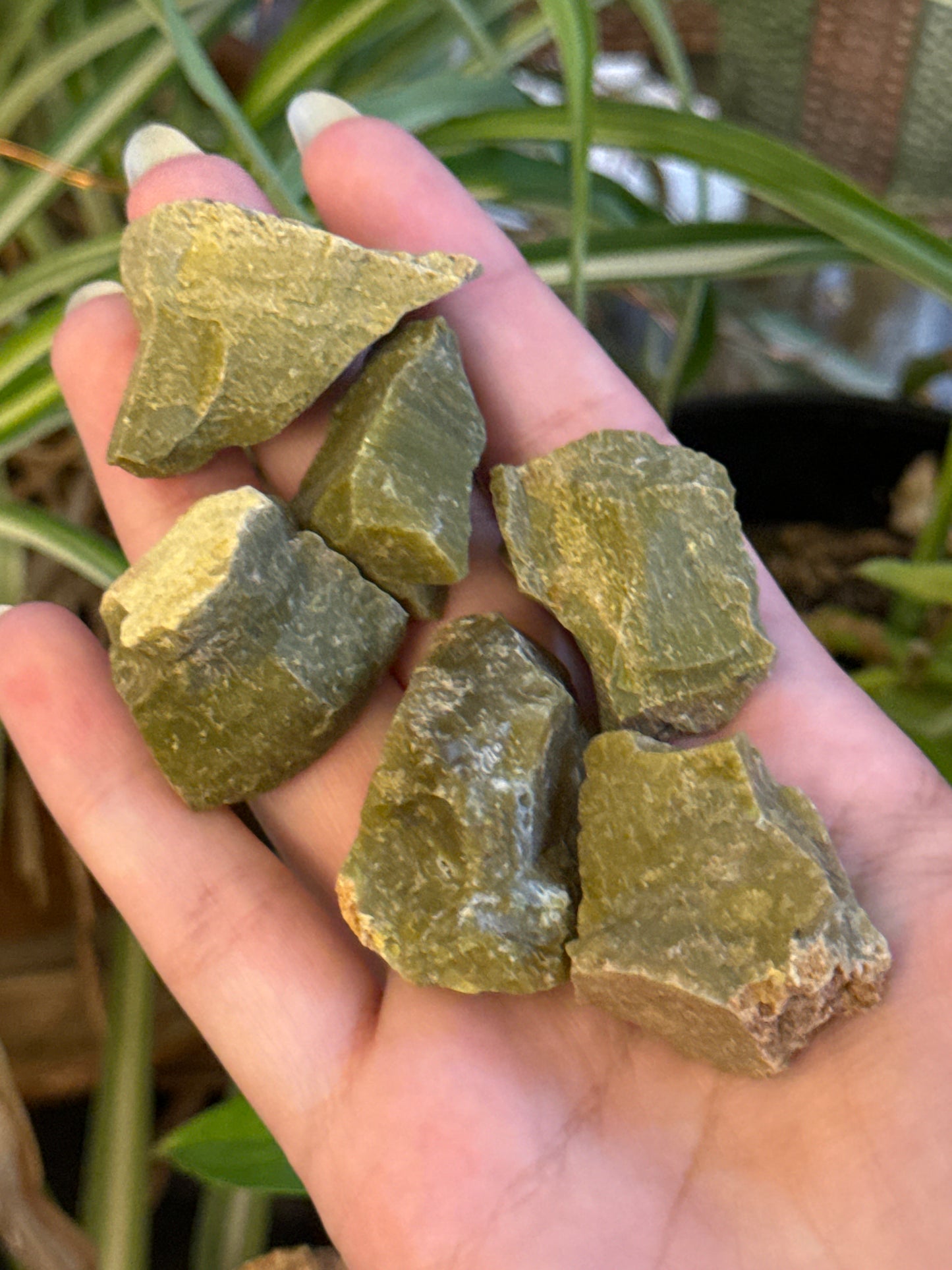 Raw Green Opal
