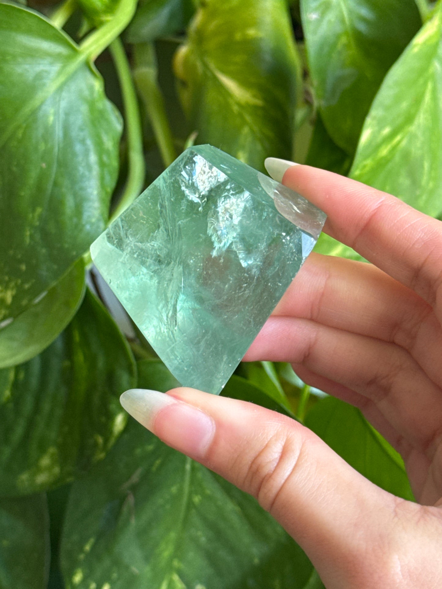 Green Fluorite Freeform