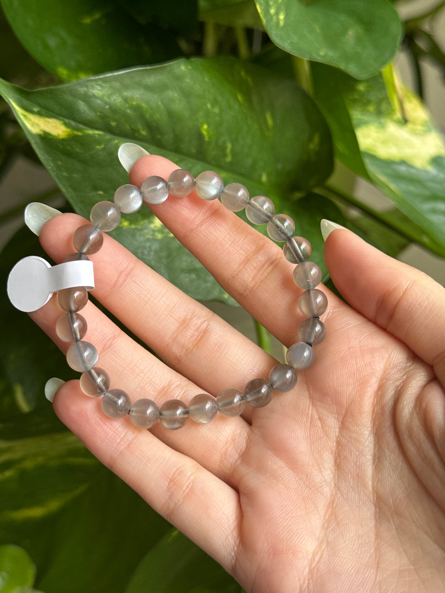 Grey Moonstone Bracelet
