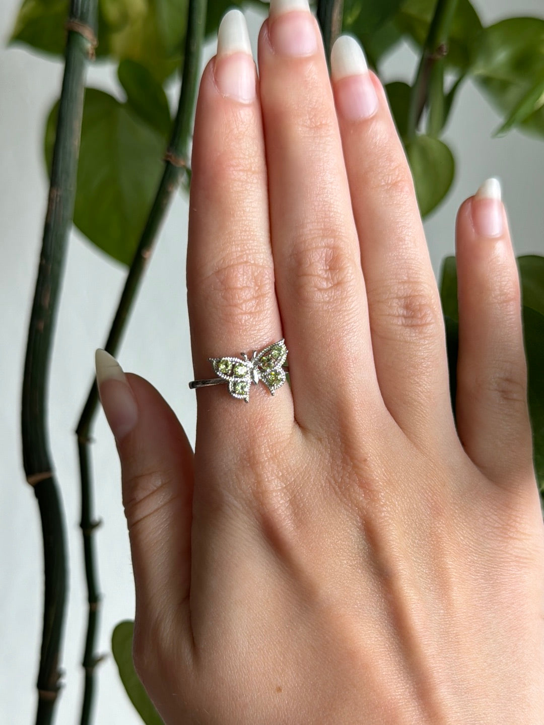 Butterfly Adjustable Ring | You Pick Material