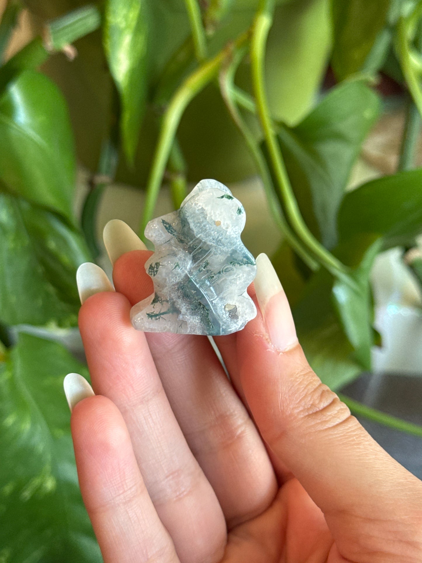Moss Agate Fairy