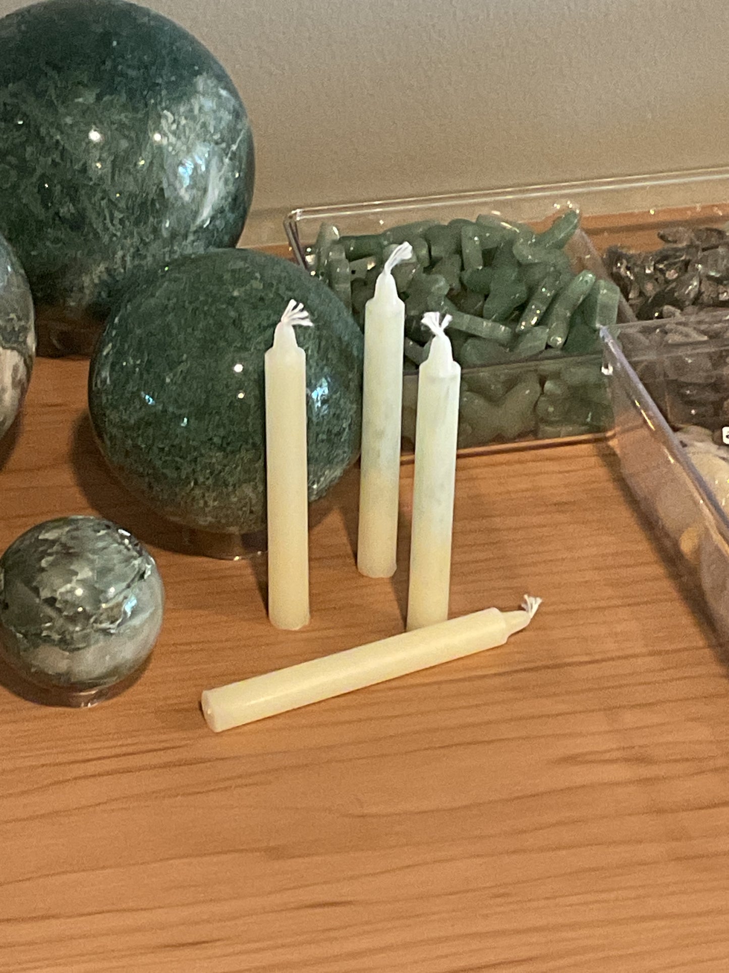 Warm White Alter Chime Candle