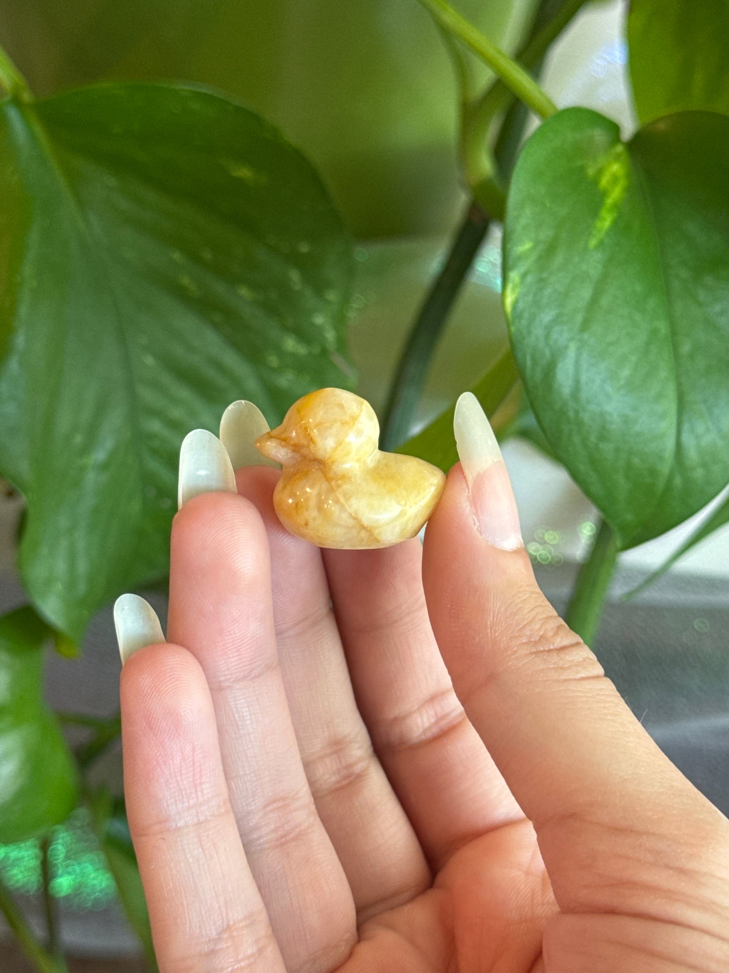 Yellow Calcite Duck