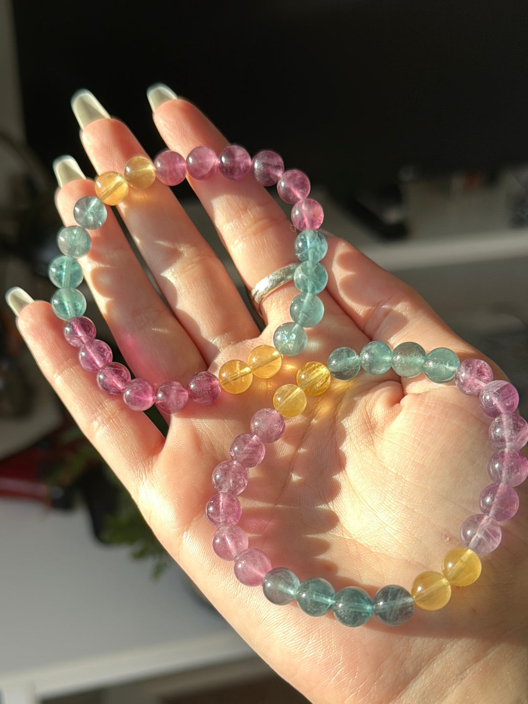 Candy Fluorite Bracelet