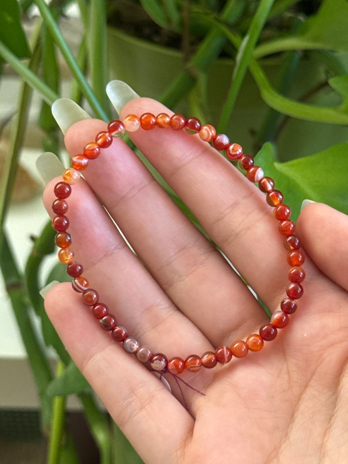Carnelian Dainty Bracelet