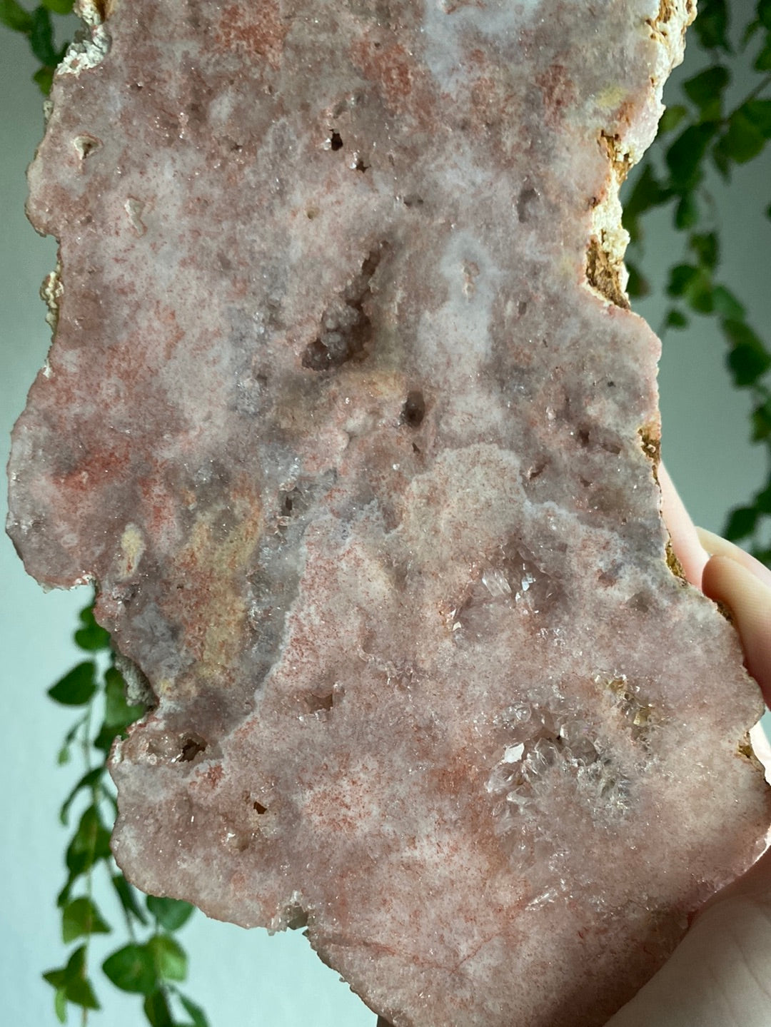 XL Pink Amethyst Slab (12” & 2lbs)