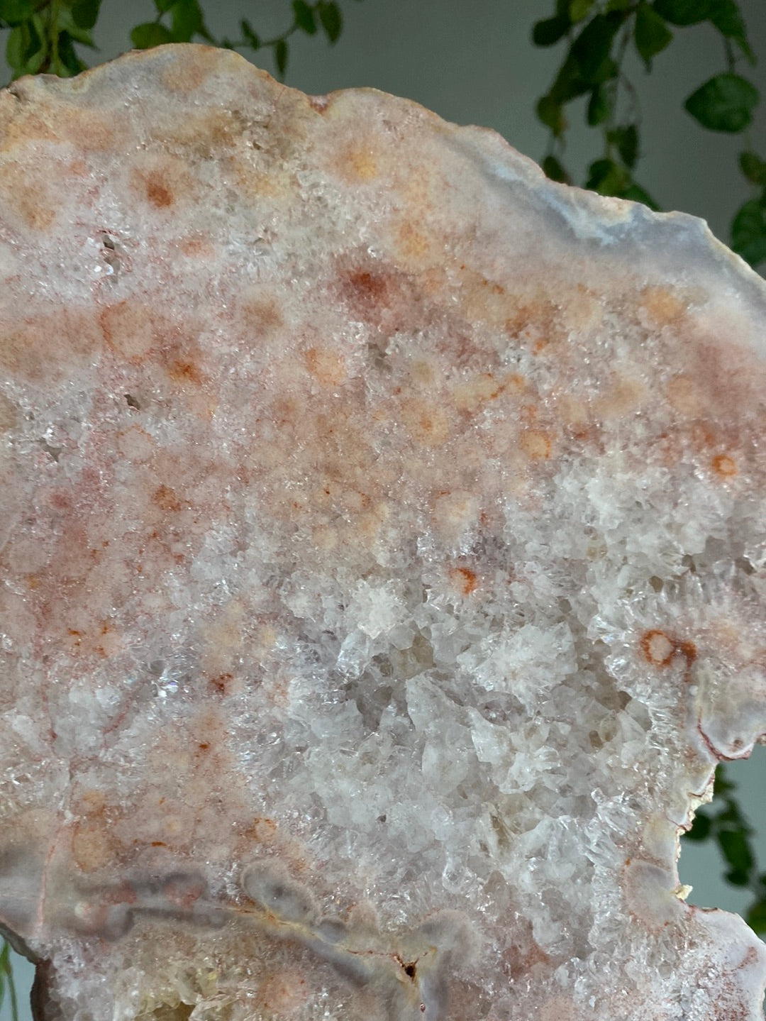 XXL Druzy Pink Amethyst Slab (11” & 3.1lbs)