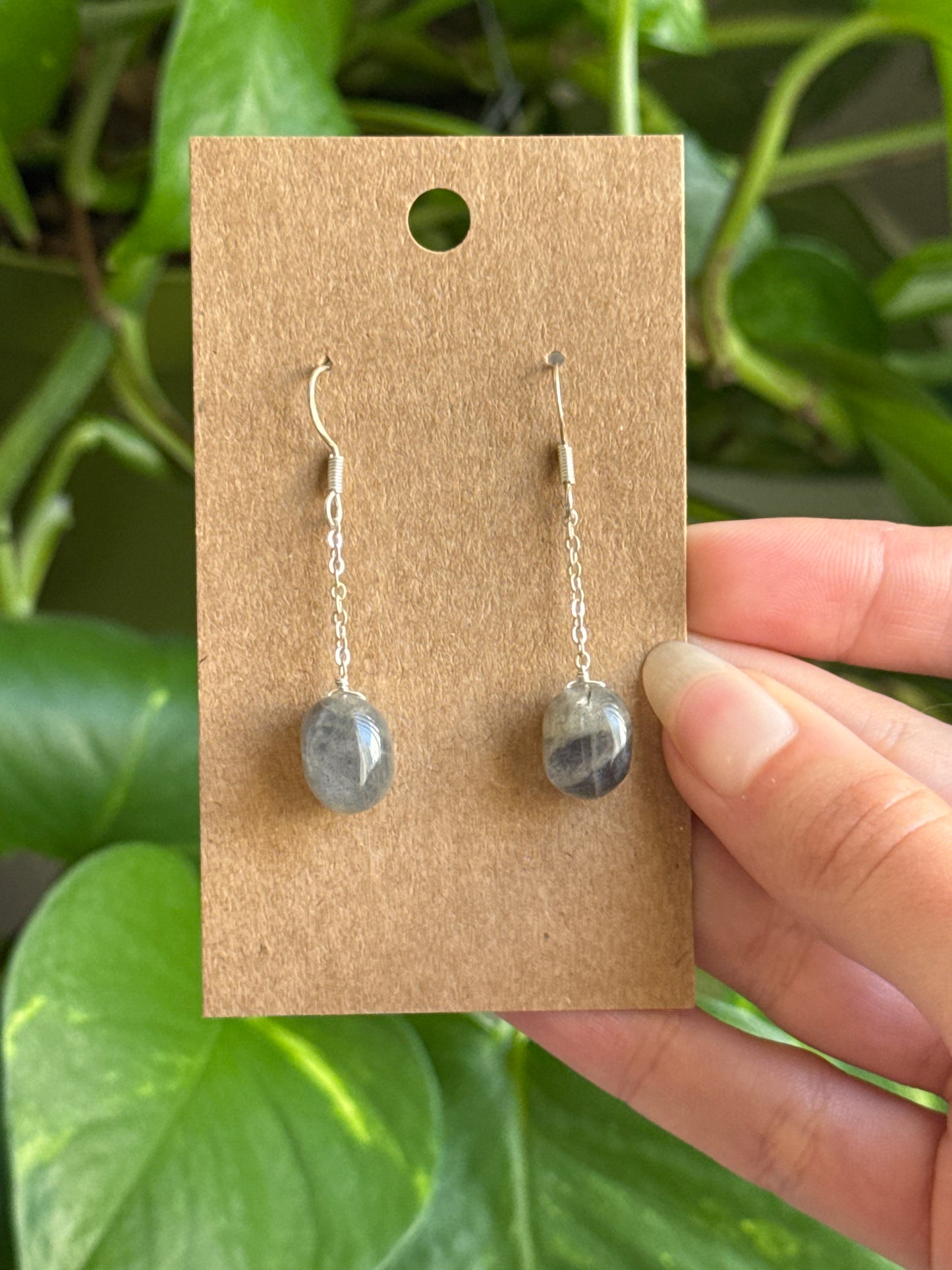 Labradorite Earrings