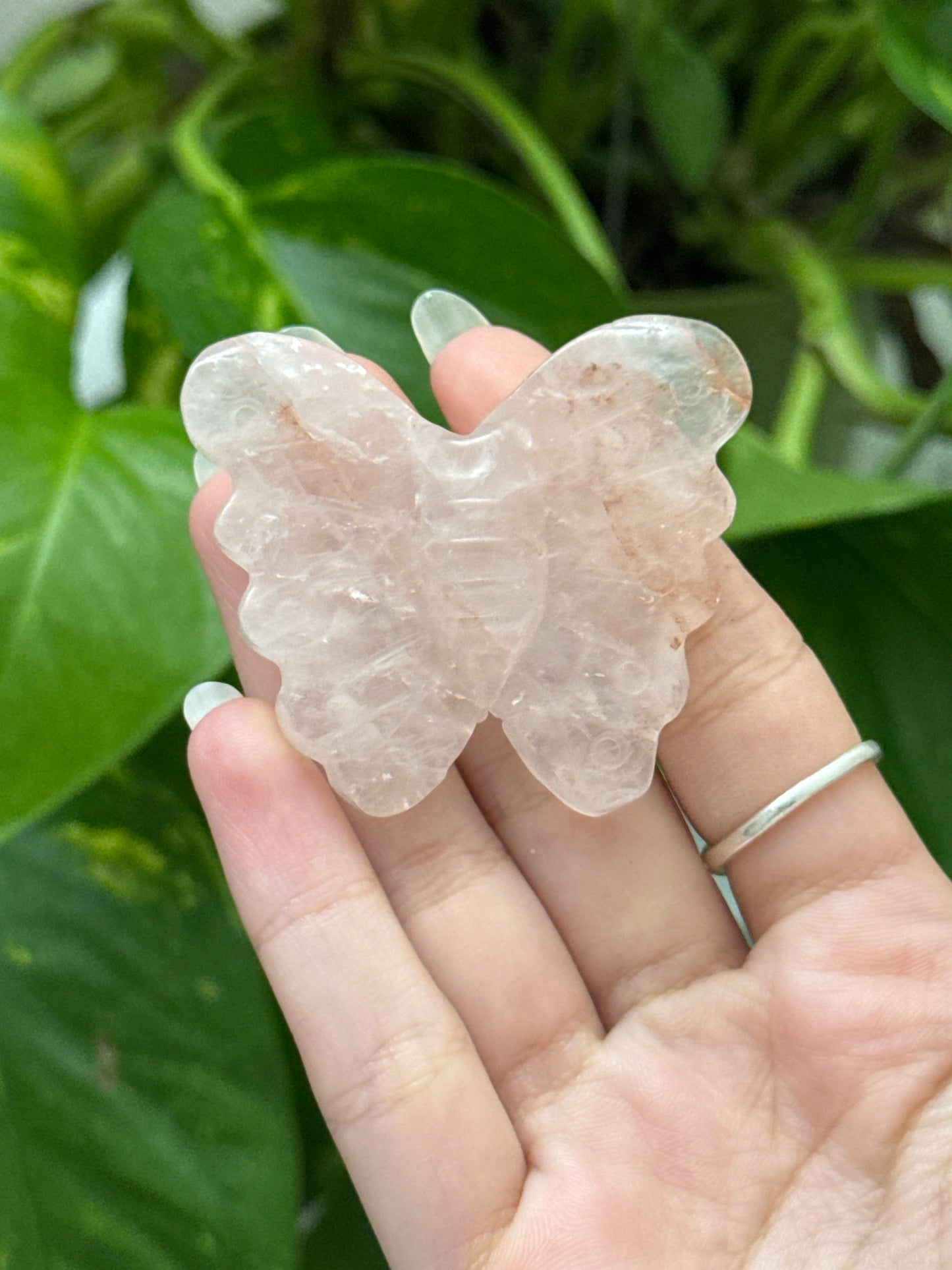 Fire Quartz Butterfly