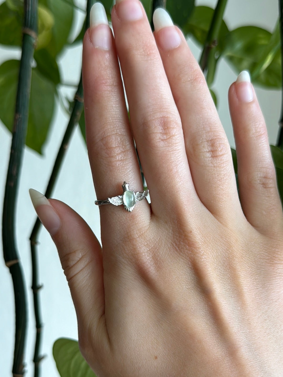 Wing Adjustable Ring | You Pick Material