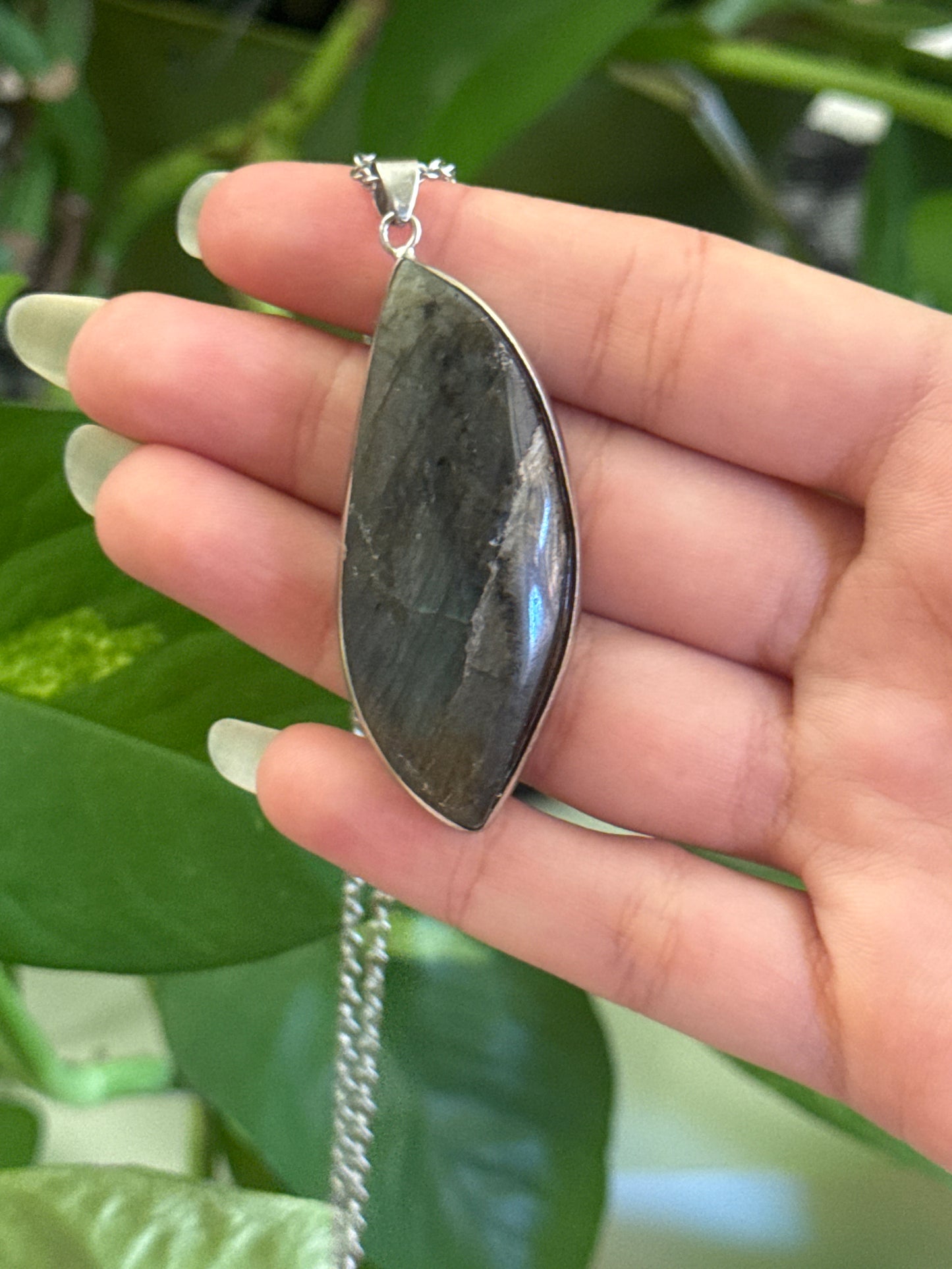 Statement Labradorite Necklace