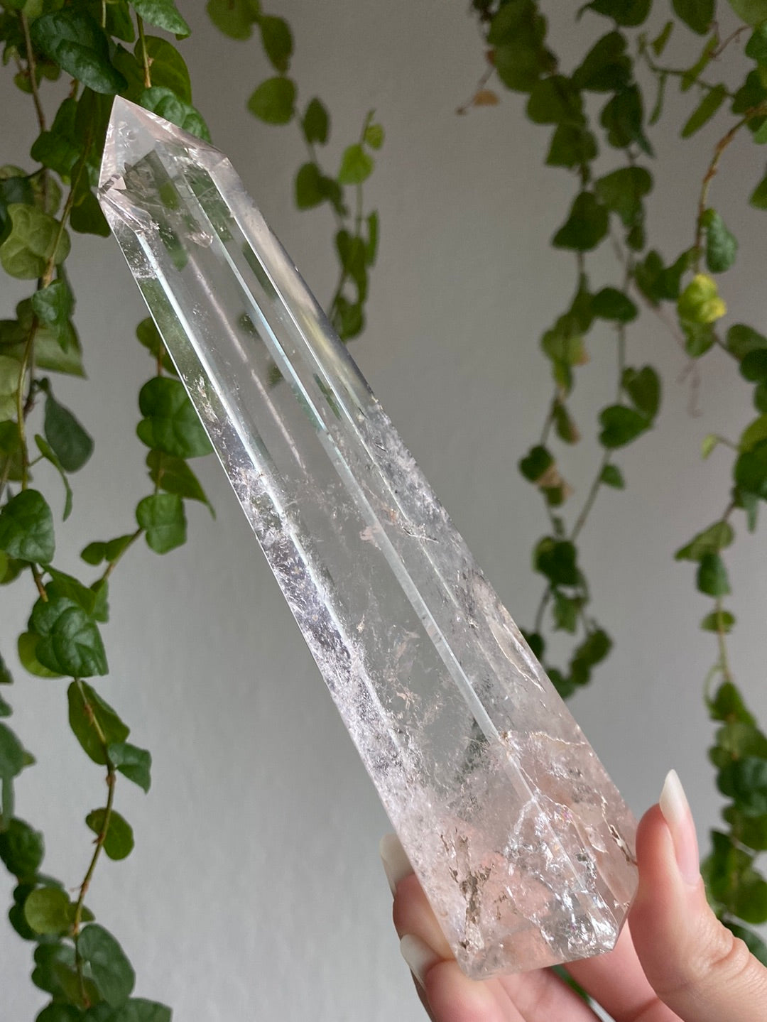 Clear Quartz Obelisk A