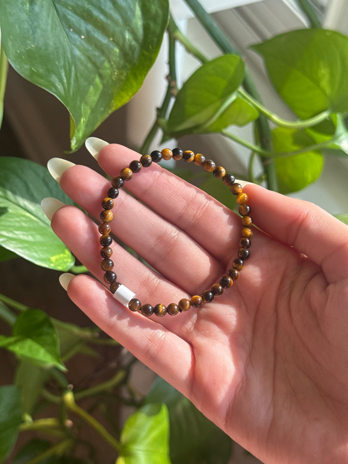 Tigers Eye Dainty Bracelet