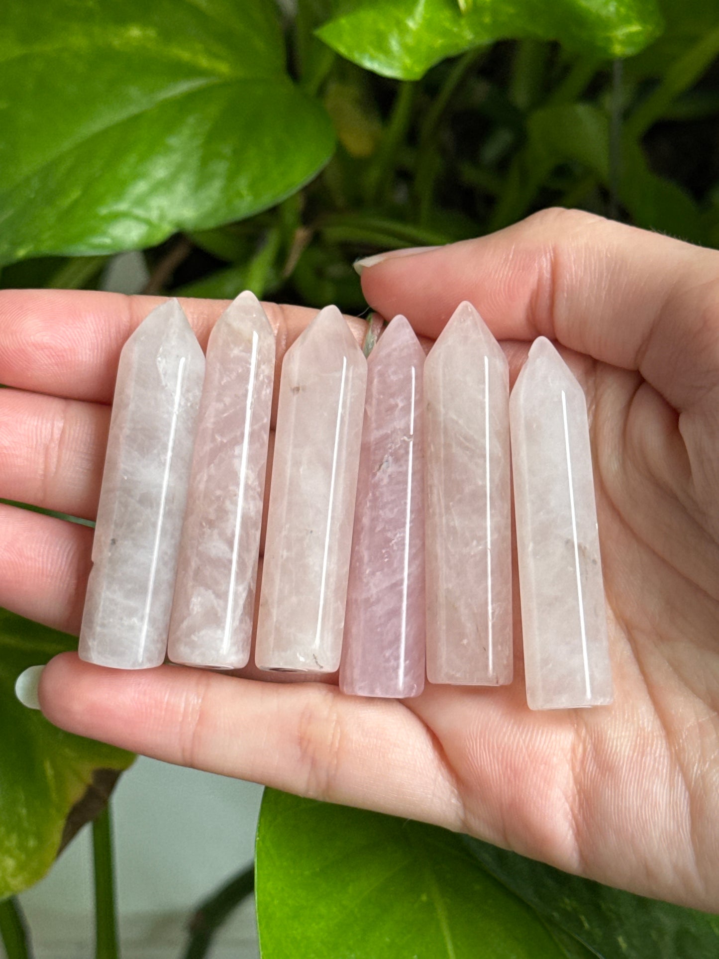 Rose Quartz Mini Tower