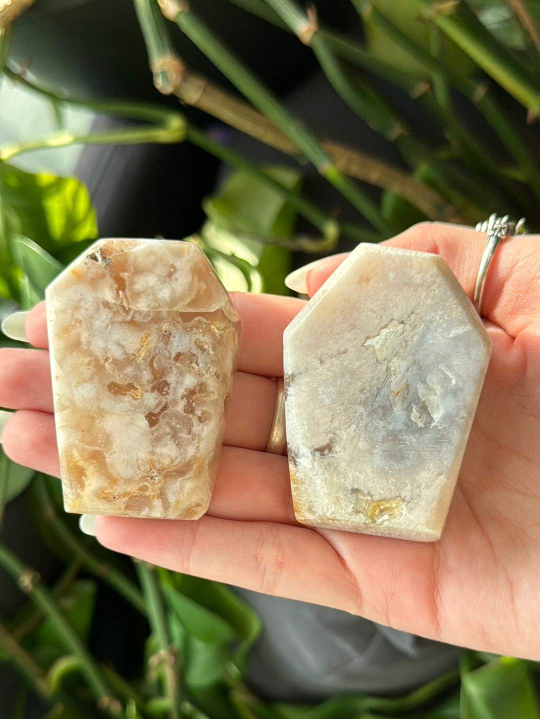 Flower Agate Coffin