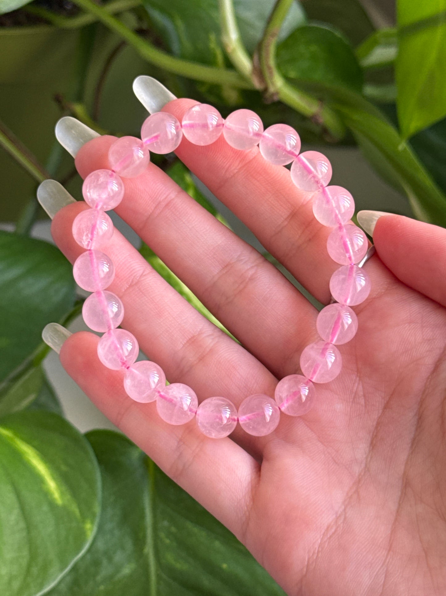 Gemmy Rose Quartz Bracelet
