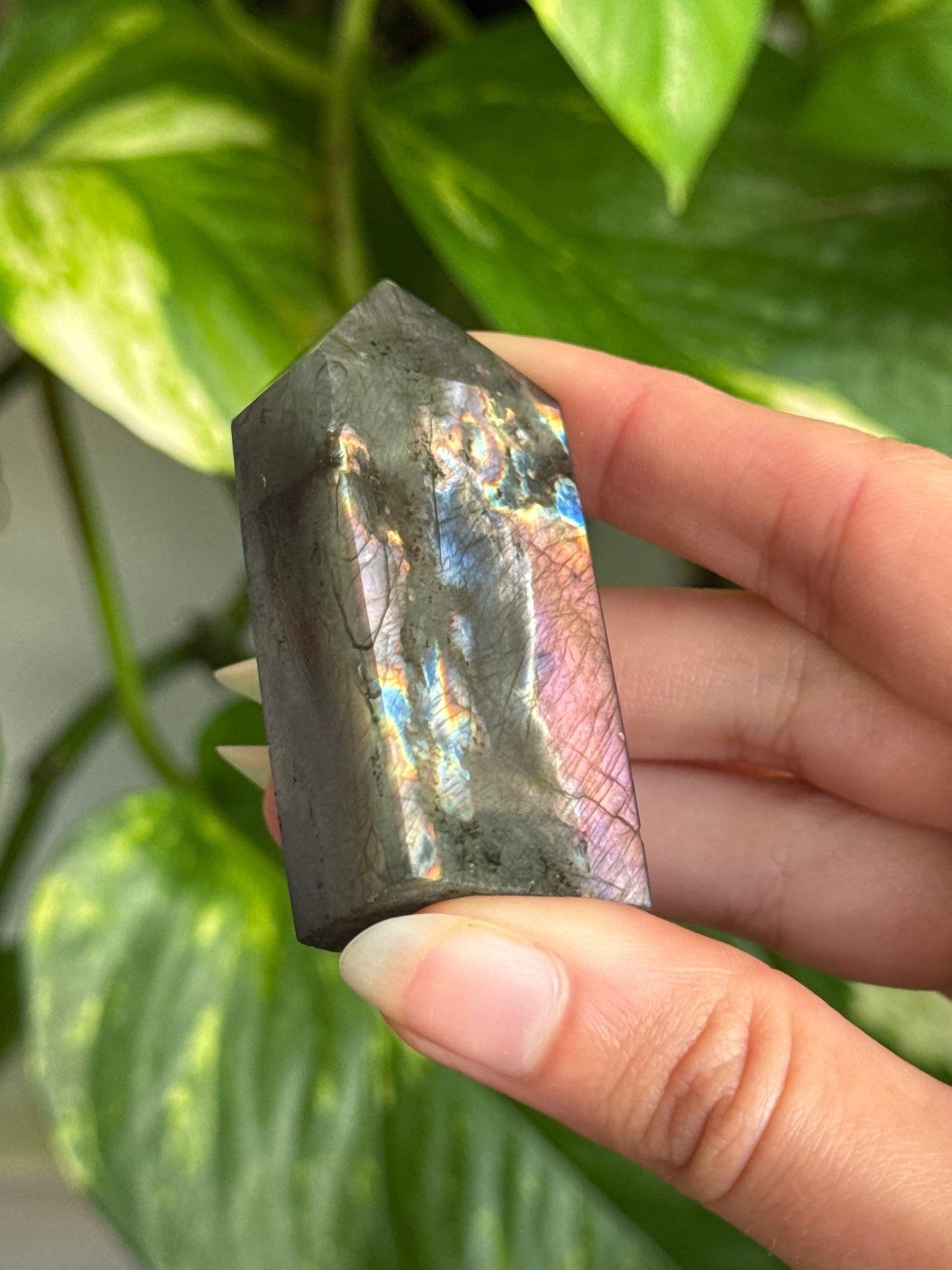 Rainbow Labradorite Tower C