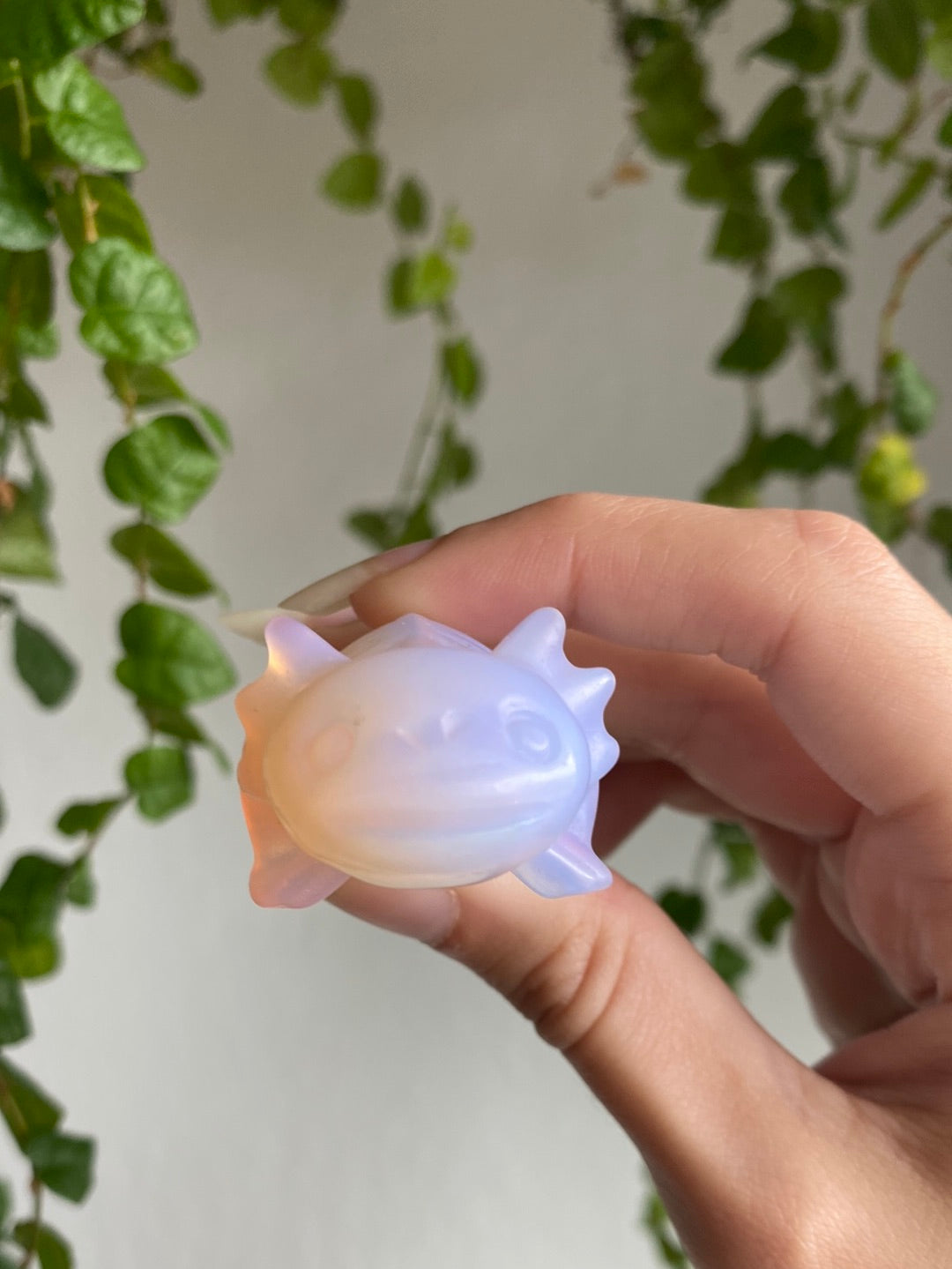 Pink Opalite Axolotl