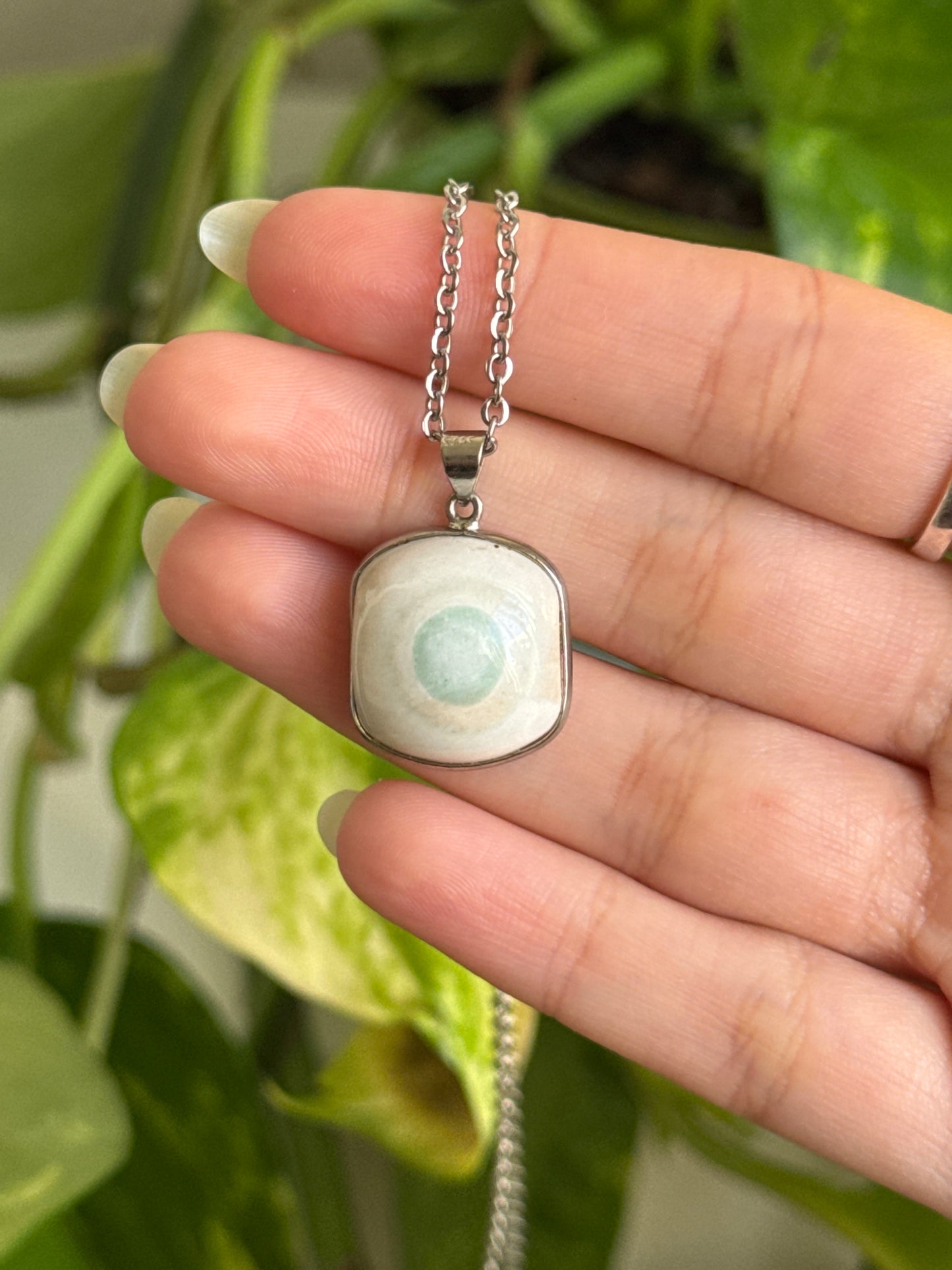 Pastel Imperial Jasper 925 Silver Necklace | You Pick