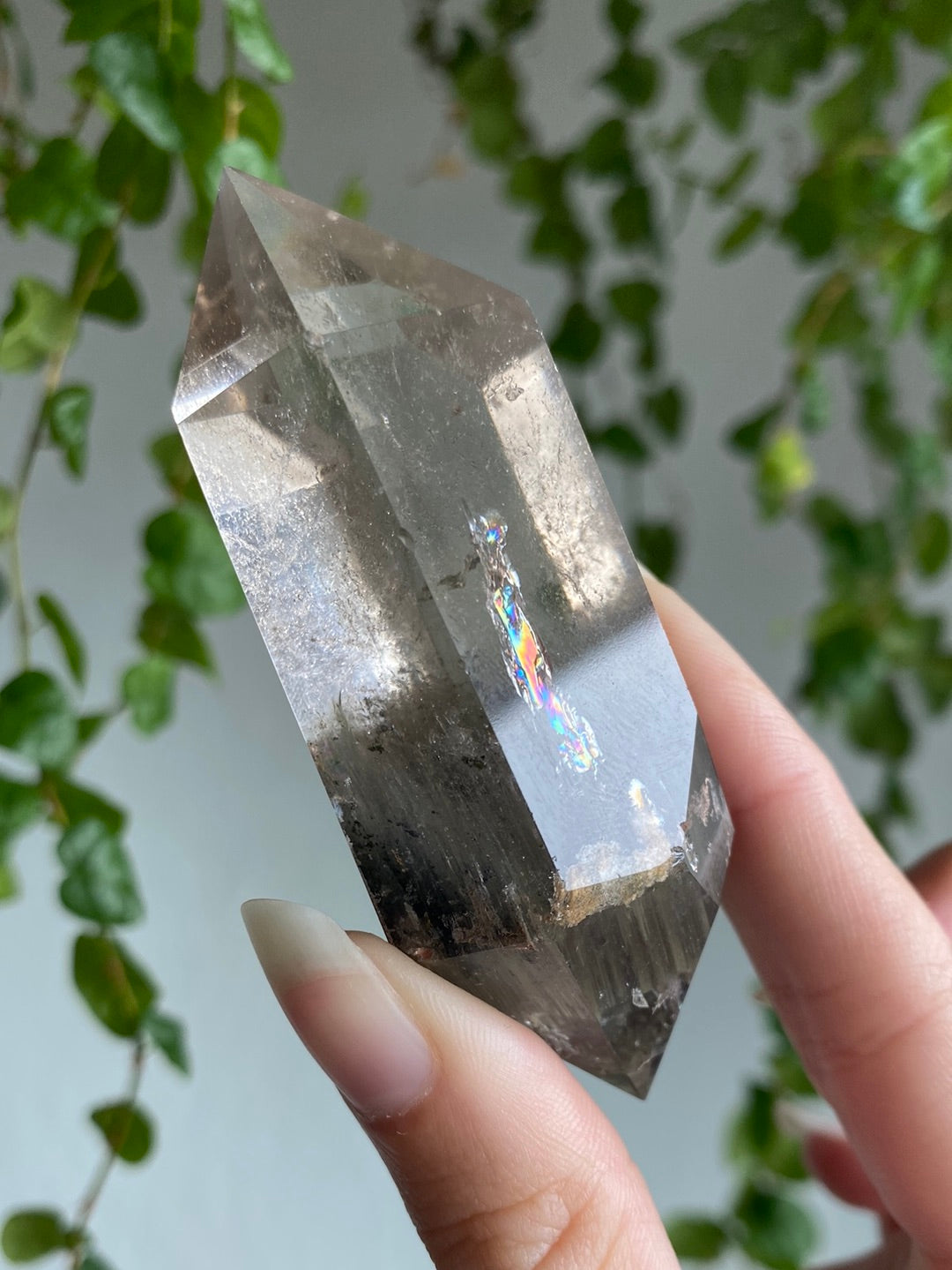 Garden Quartz Dt/Freeform With Rainbows
