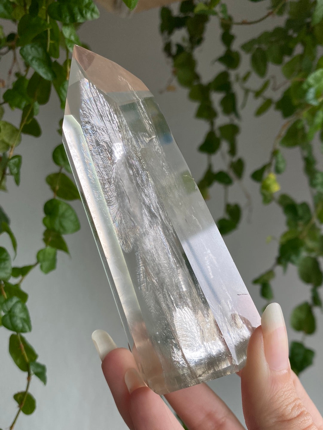 Statement Champagne Citrine Faceted Tower