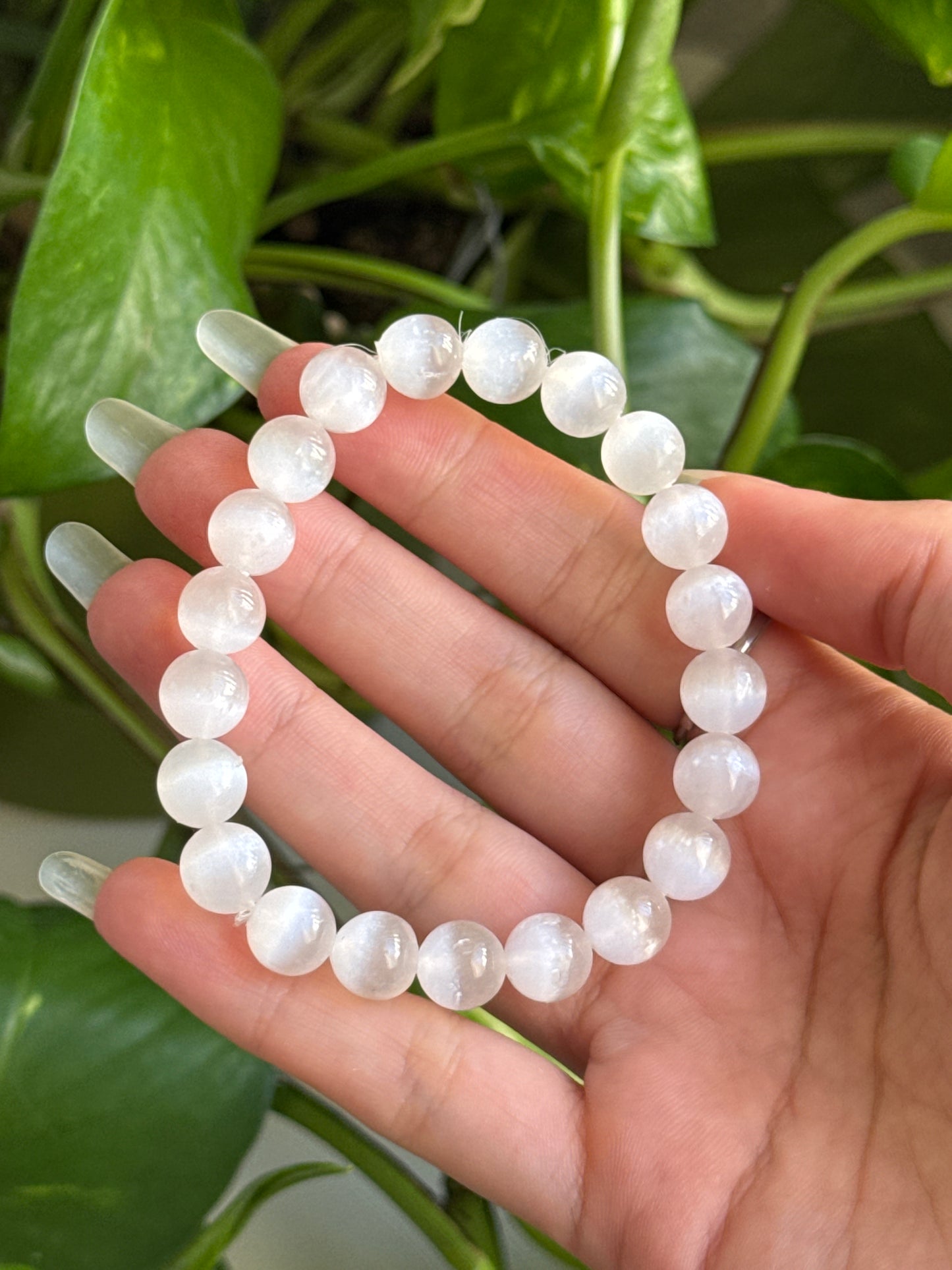 Selenite Satin Spar Bracelet