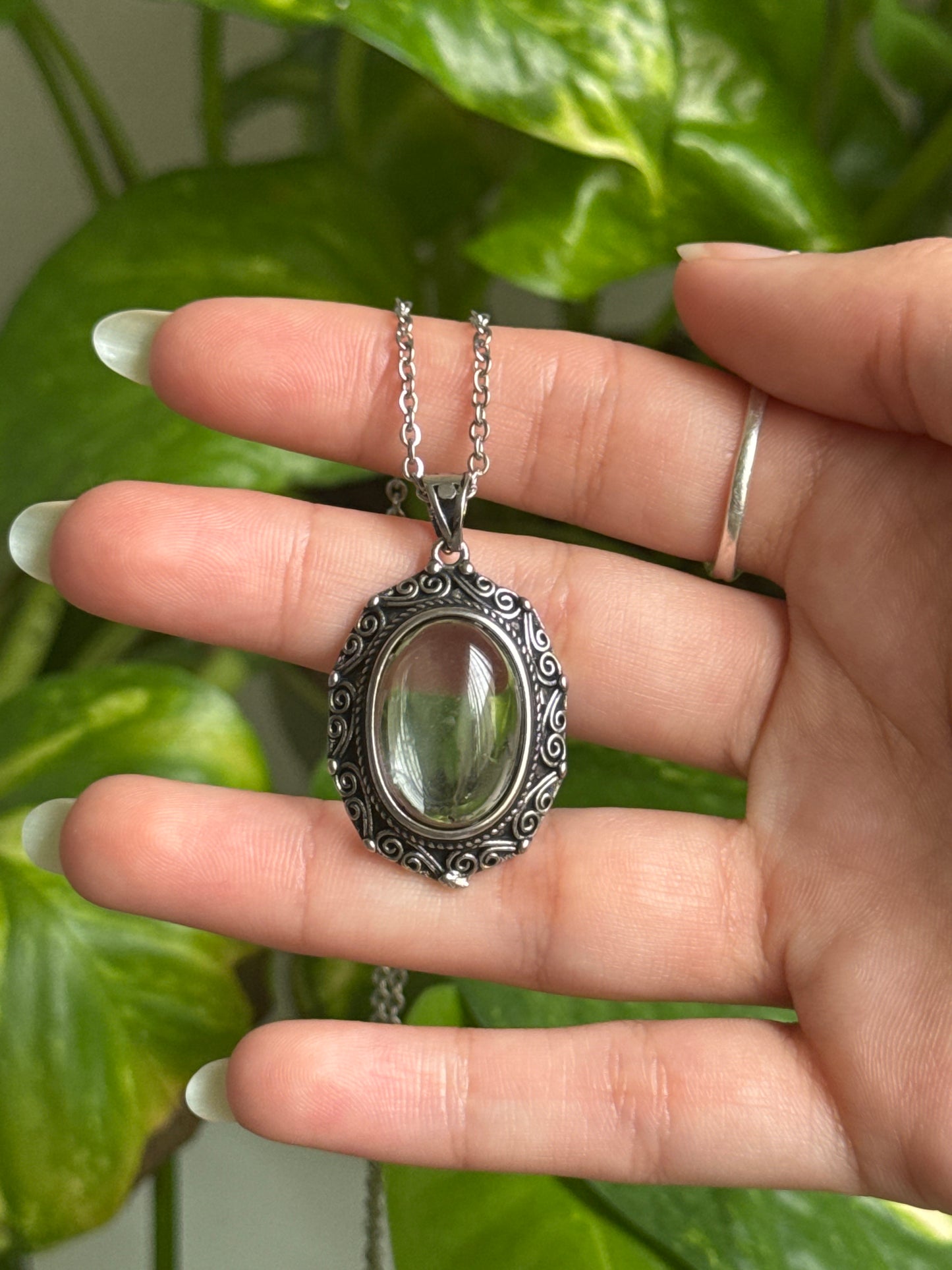 Clear Quartz Necklace