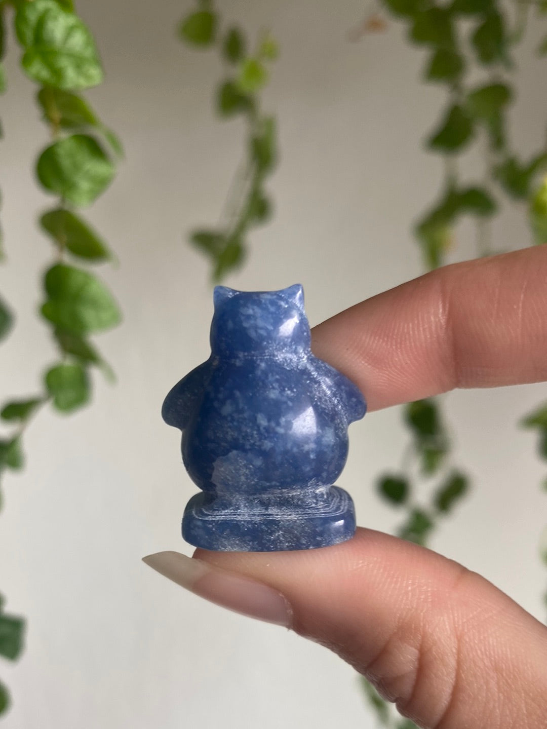 Blue Aventurine Snorlax