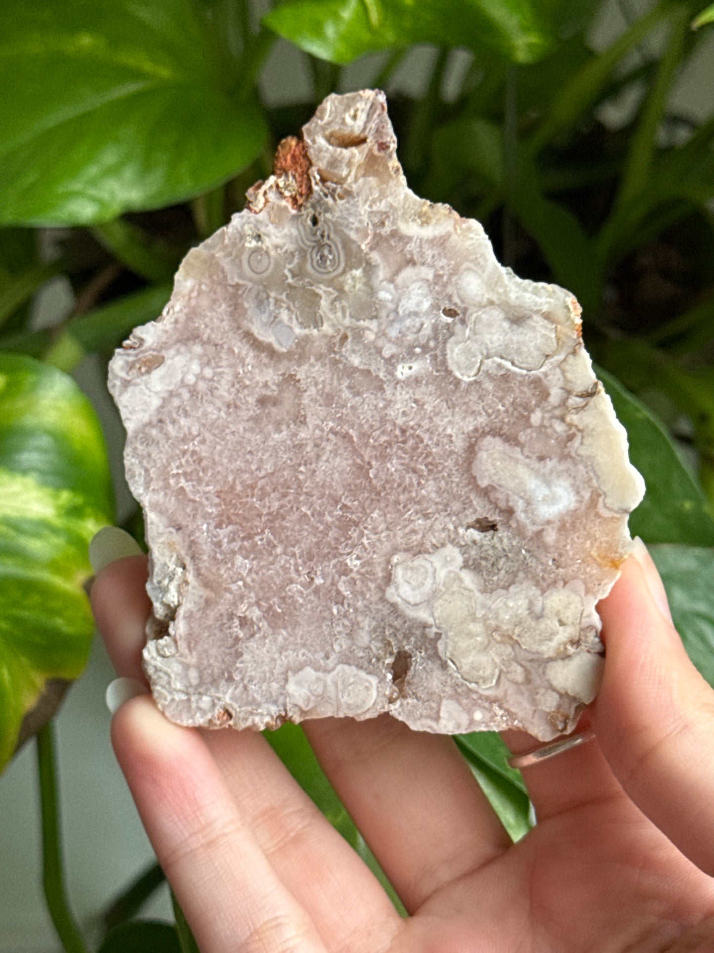 Pink Amethyst & Flower Agate Slab | You Pick