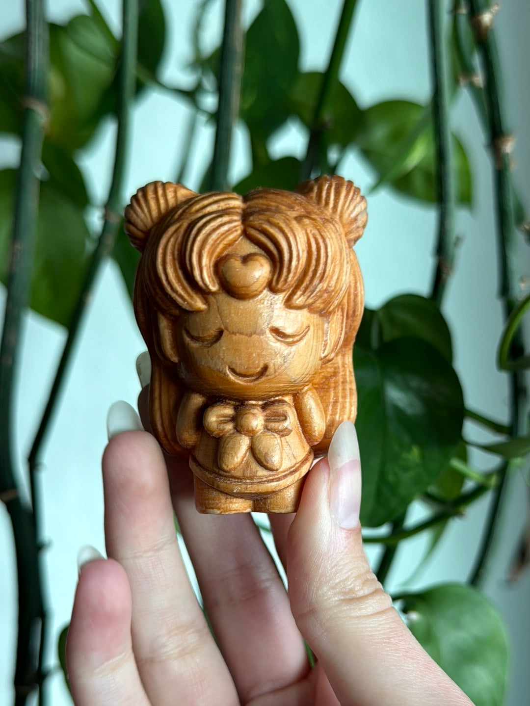 Sailor Moon Wood Carving