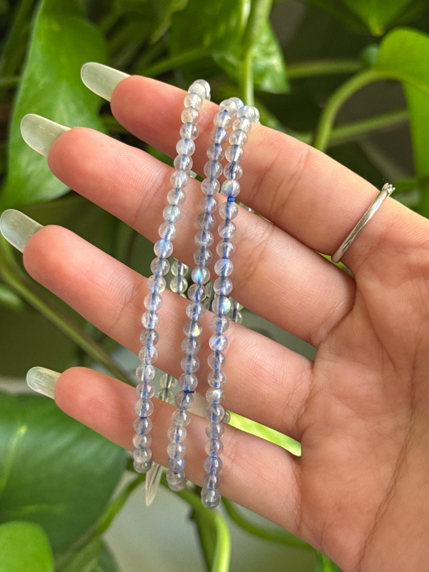 Labradorite Dainty Bracelet