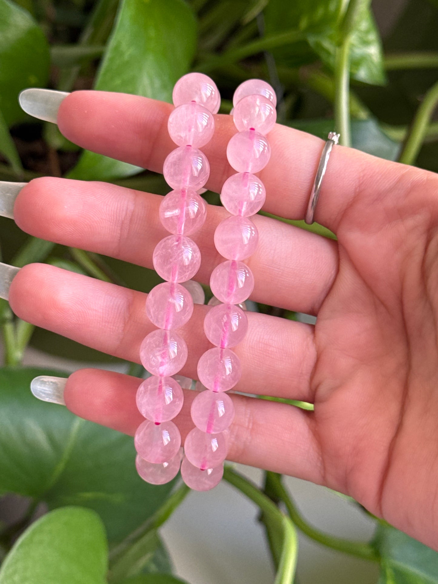 Gemmy Rose Quartz Bracelet