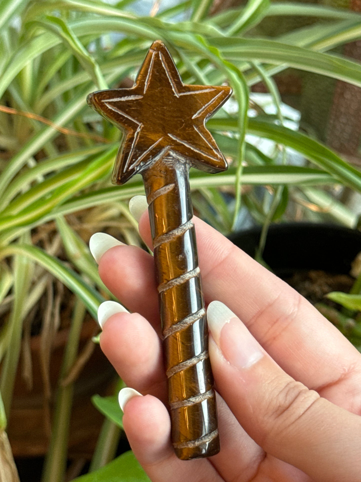 Tigers Eye Wand