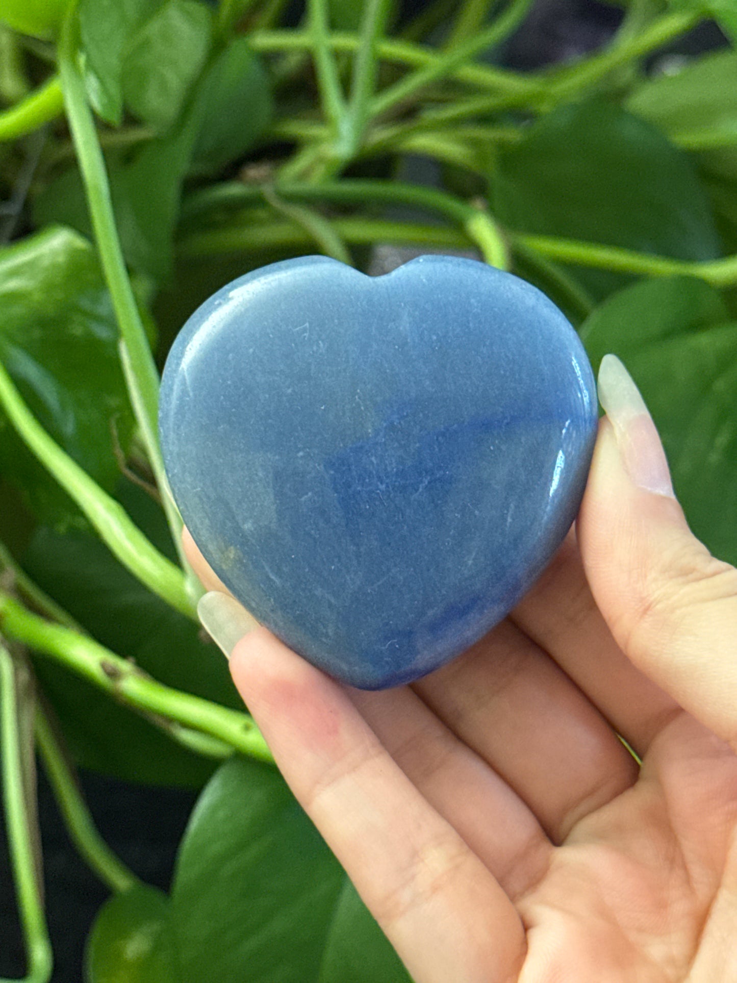 Blue Aventurine Heart