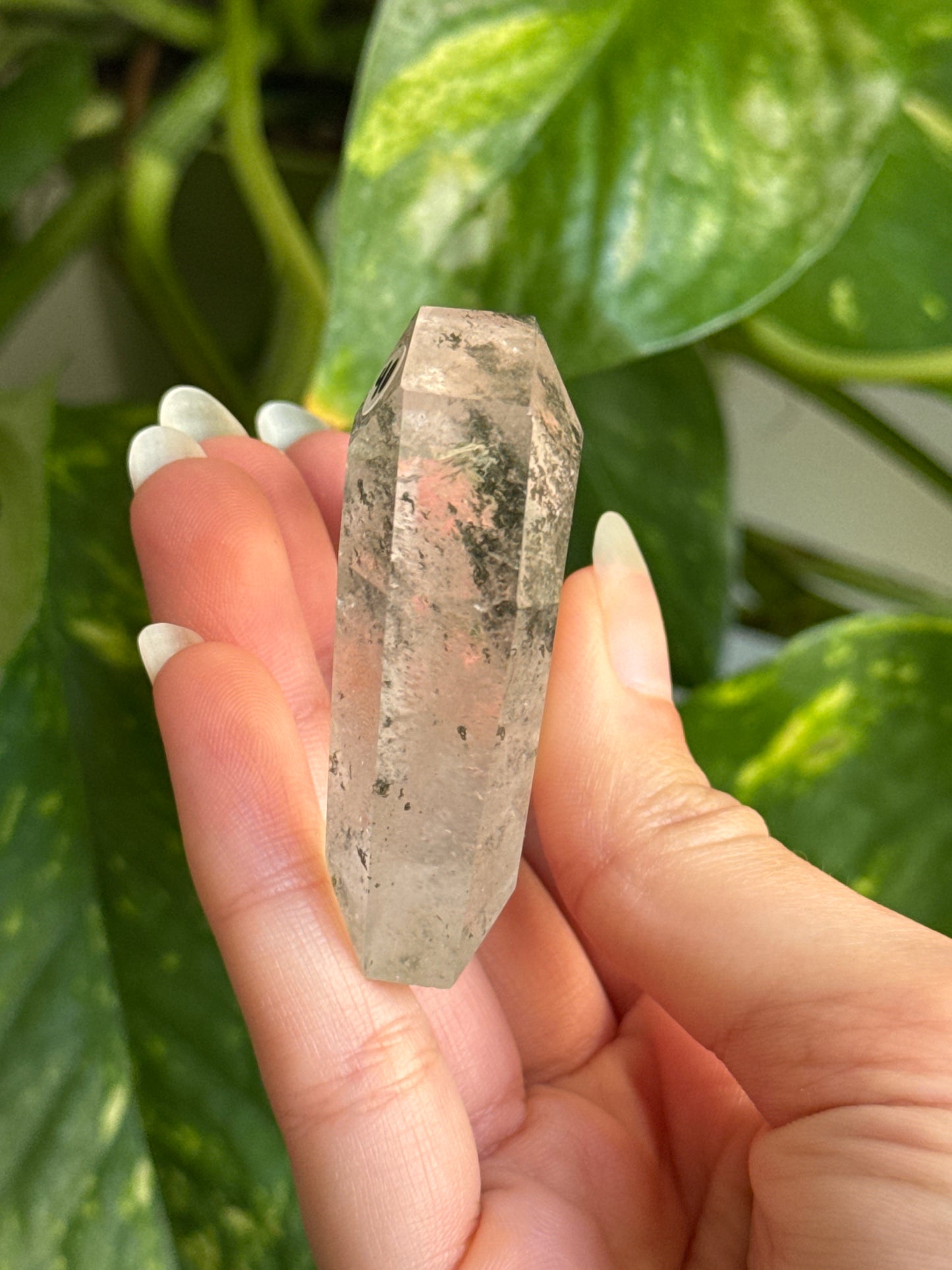 Garden Quartz Geometric Heart
