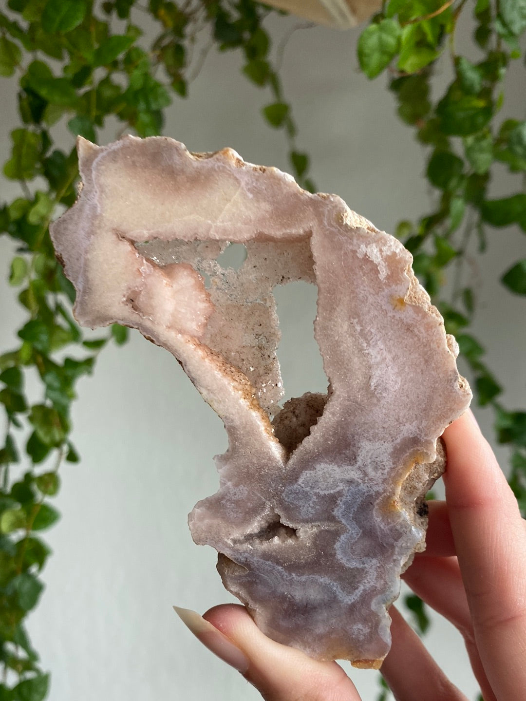 Druzy Pink Amethyst Slab B
