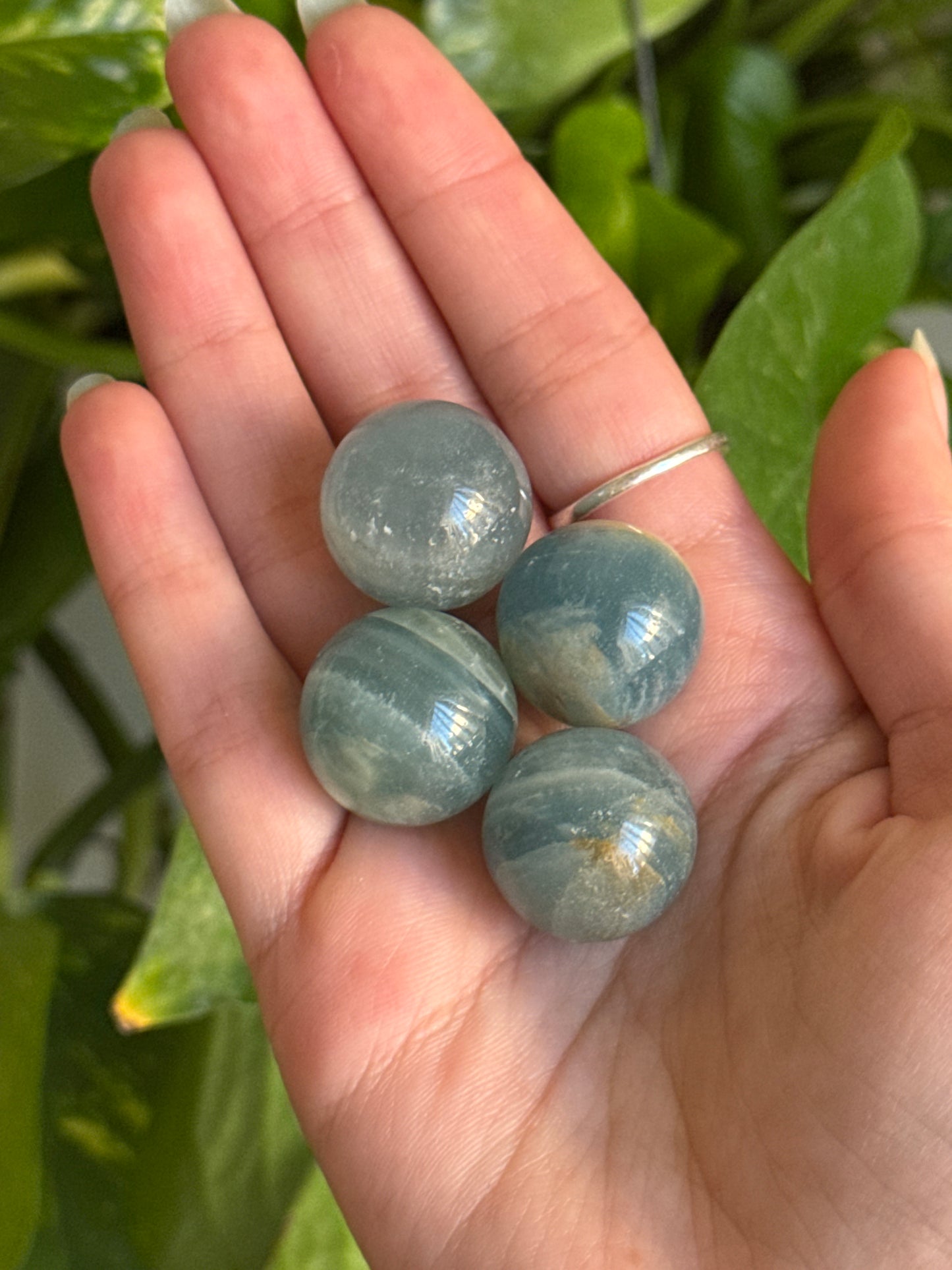 Blue Onyx Mini Sphere