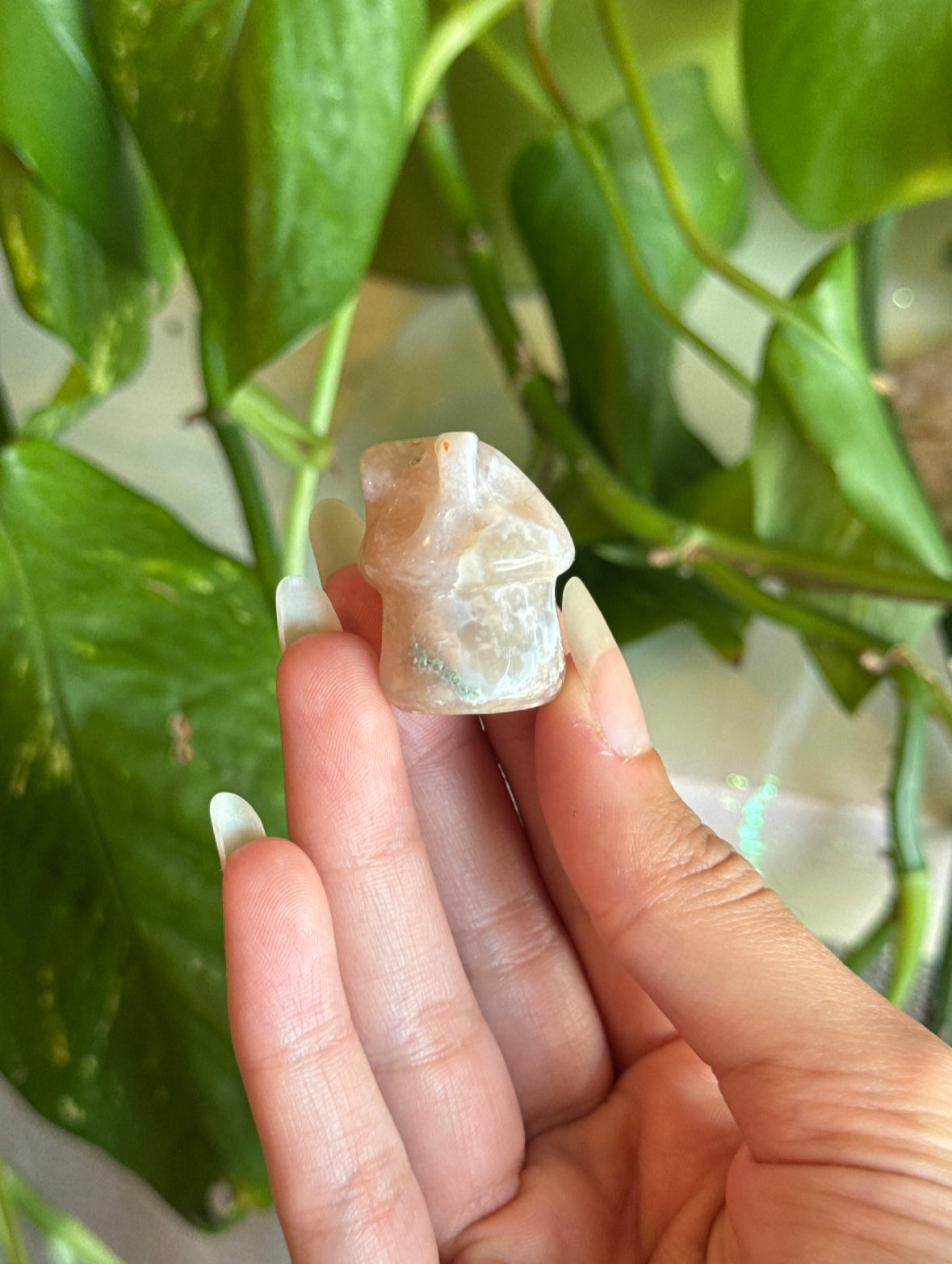 Flower Agate Fairy House