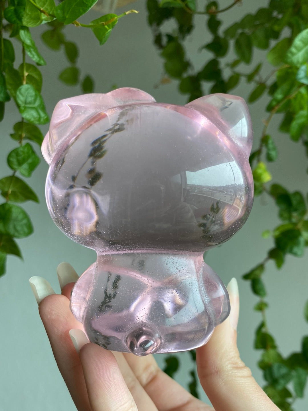 XL Pink Opalite Hello Kitty
