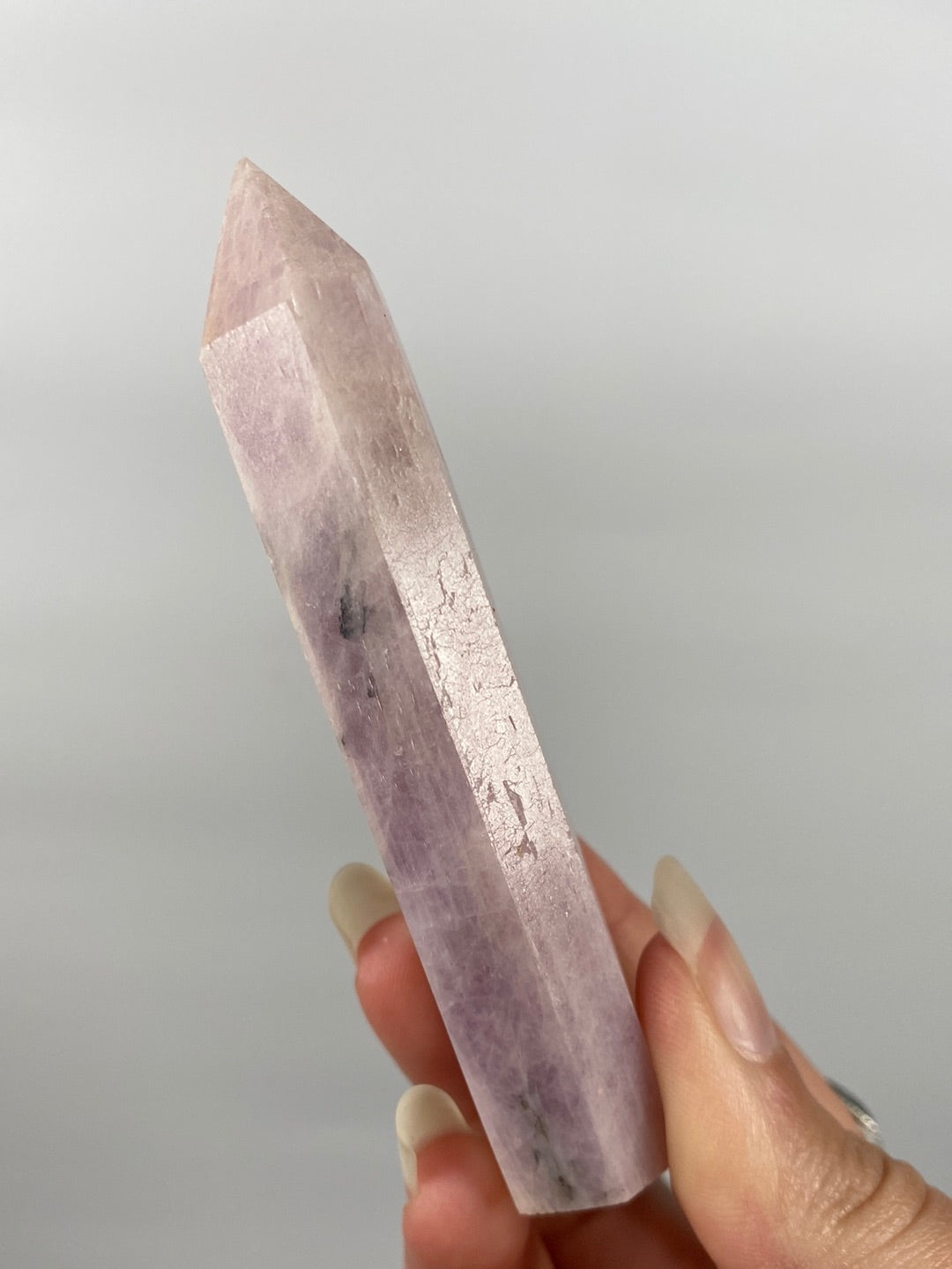 Kunzite Tower (with sheen)