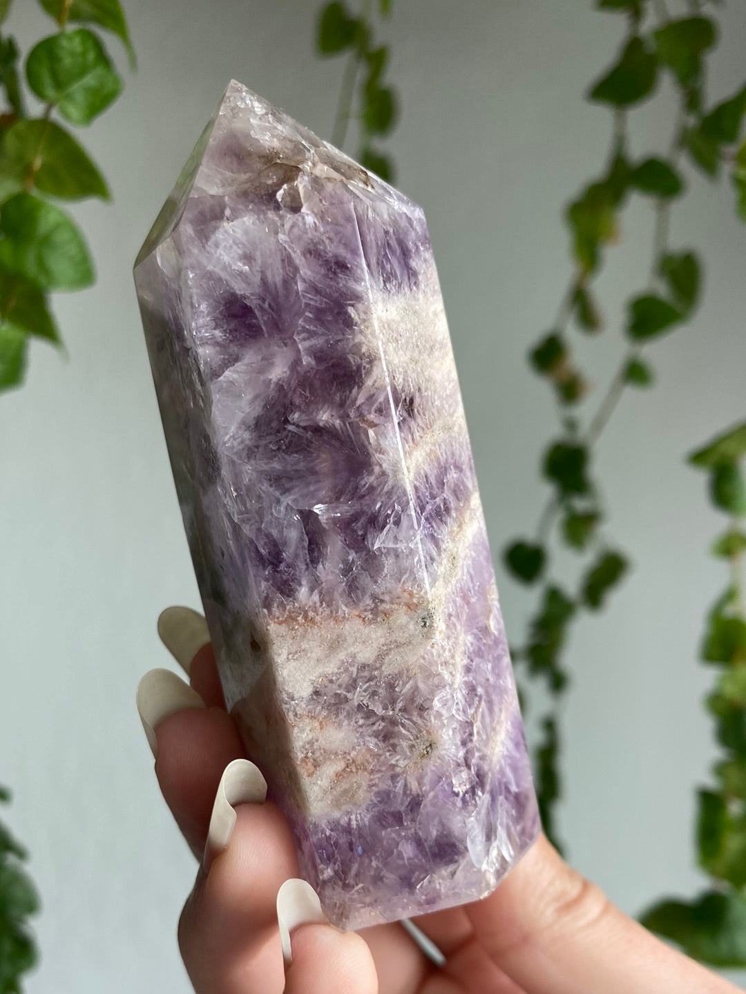 Unique Amethyst & Pink Amethyst Tower