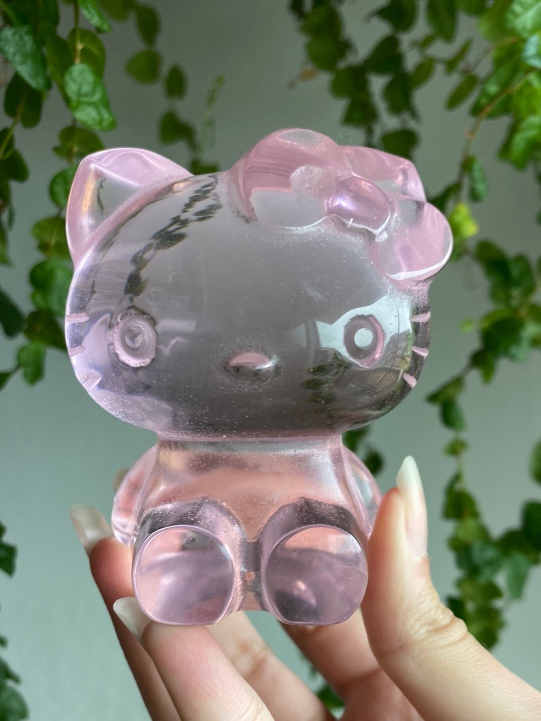 XL Pink Opalite Hello Kitty