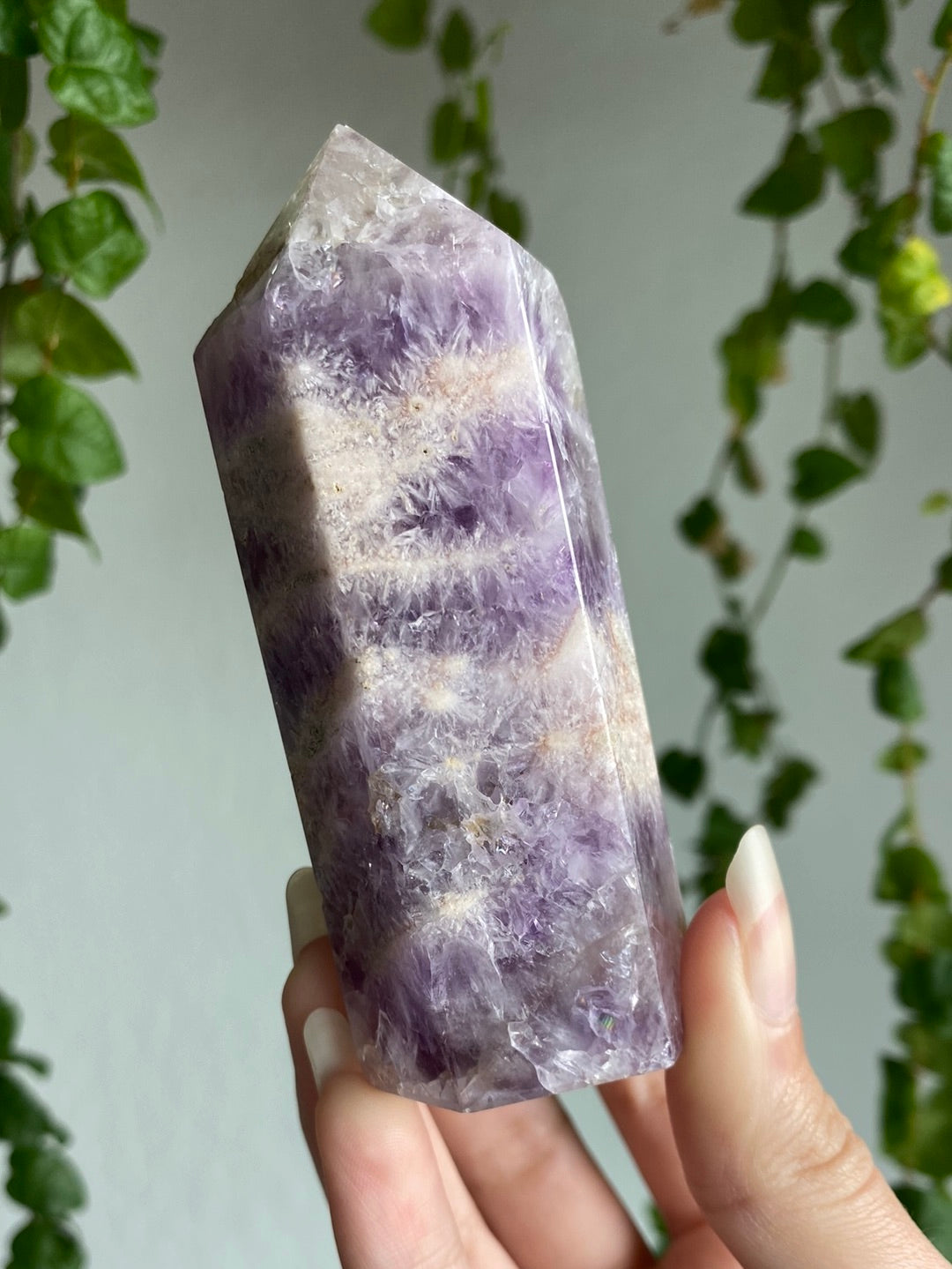 Unique Amethyst & Pink Amethyst Tower