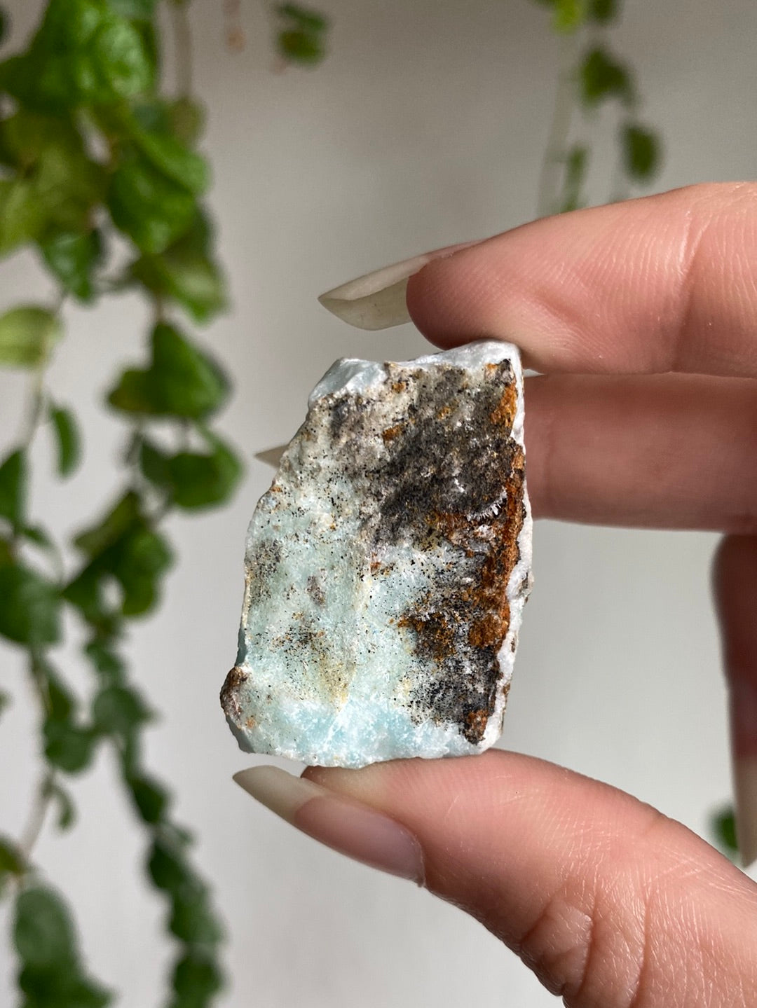 High End Blue Aragonite Specimen